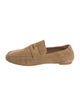 Jamie Haller Suede Leather Trim Embellishment Loafers