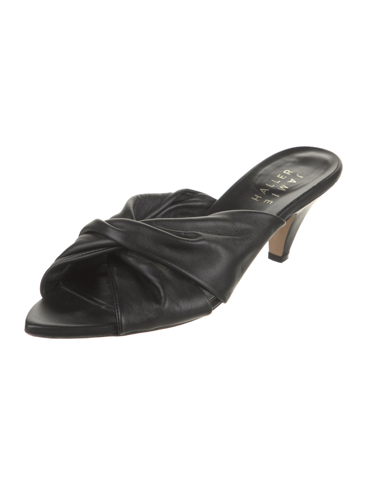 Jamie Haller Leather Slides