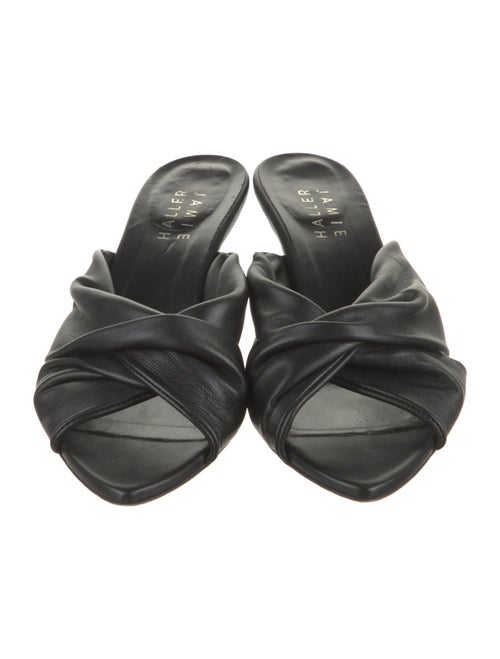 Jamie Haller Leather Slides