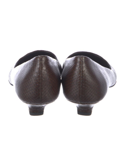 Jamie Haller Snakeskin Ballet Flats