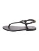 Jamie Haller Leather T-Strap Sandals