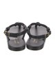 Jamie Haller Leather T-Strap Sandals