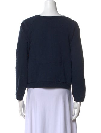 Jamie Haller Scoop Neck Long Sleeve Sweatshirt