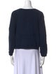 Jamie Haller Scoop Neck Long Sleeve Sweatshirt