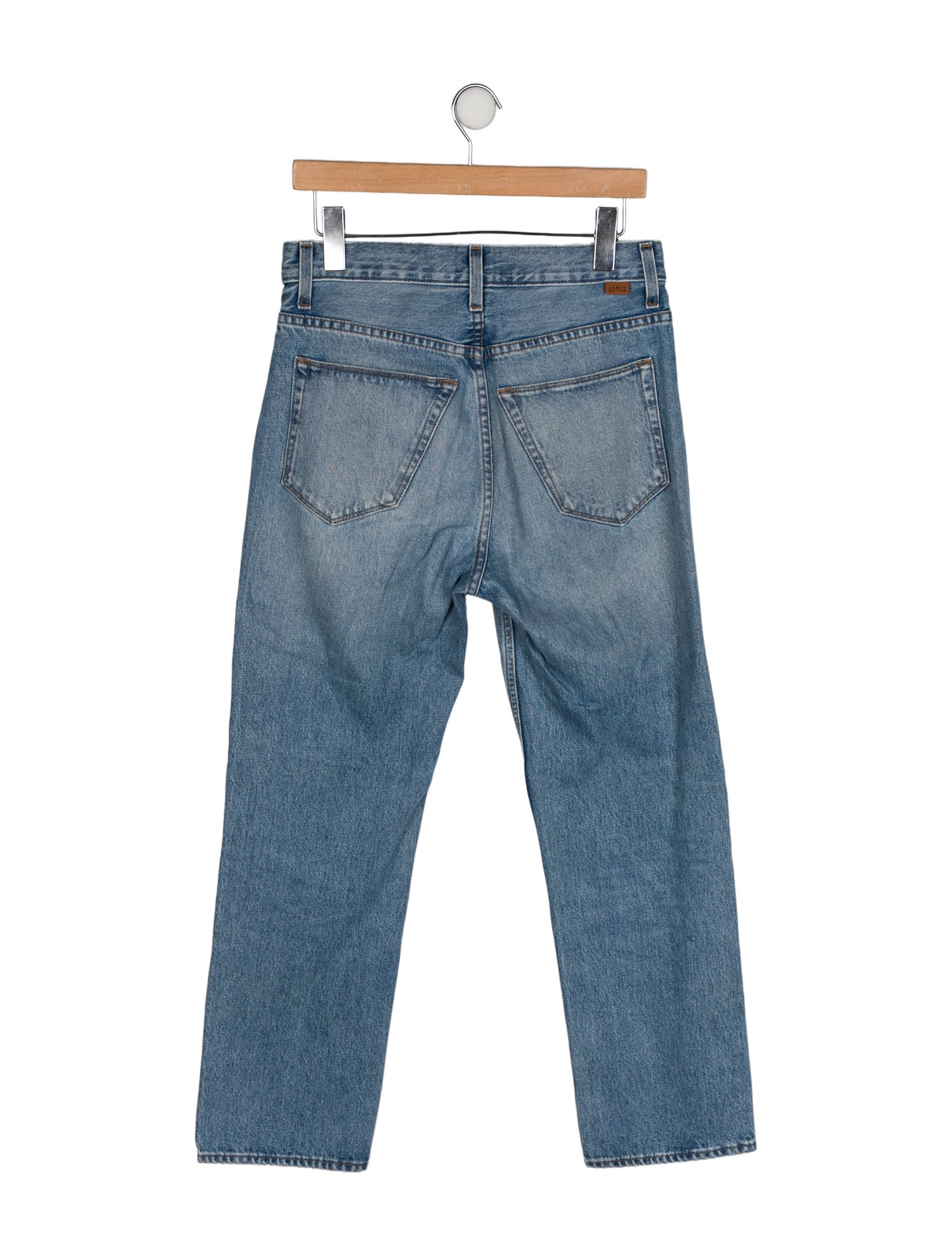 Jamie Haller High-Rise Straight Leg Jeans