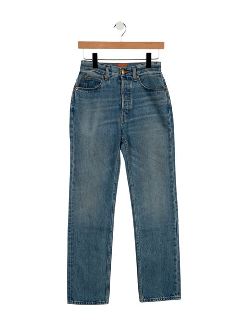 Jamie Haller High-Rise Straight Leg Jeans