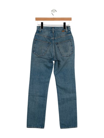 Jamie Haller High-Rise Straight Leg Jeans