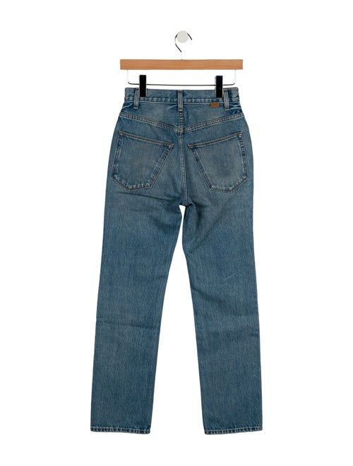 Jamie Haller High-Rise Straight Leg Jeans