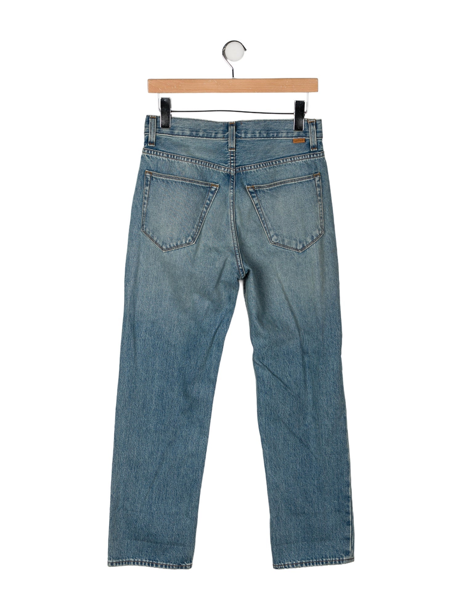 Jamie Haller High-Rise Straight Leg Jeans