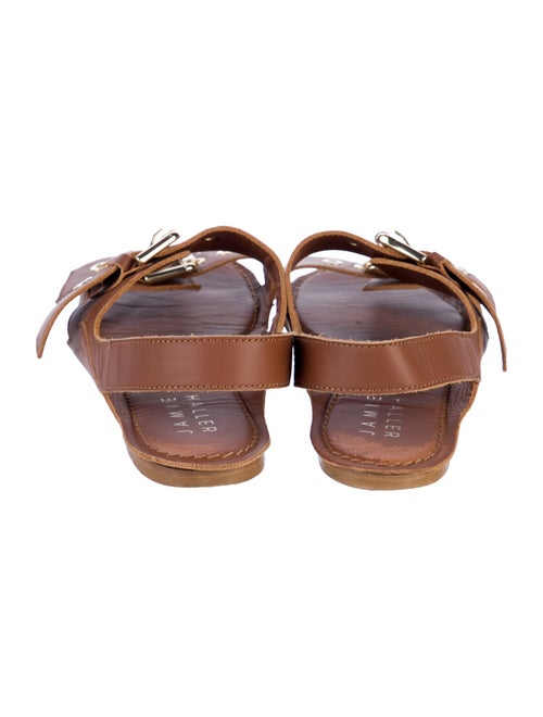 Jamie Haller Leather Slingback Sandals