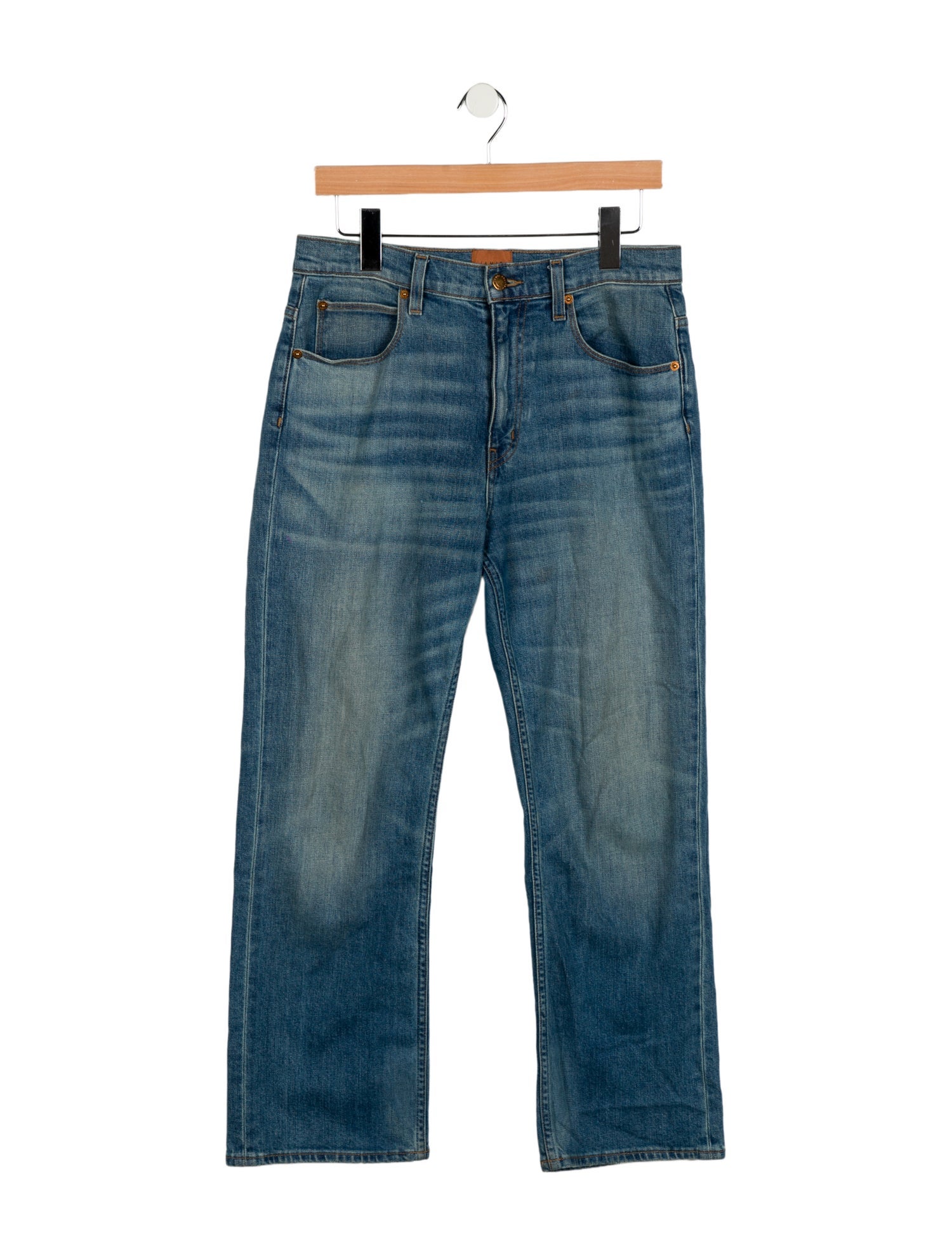 Jamie Haller High-Rise Straight Leg Jeans