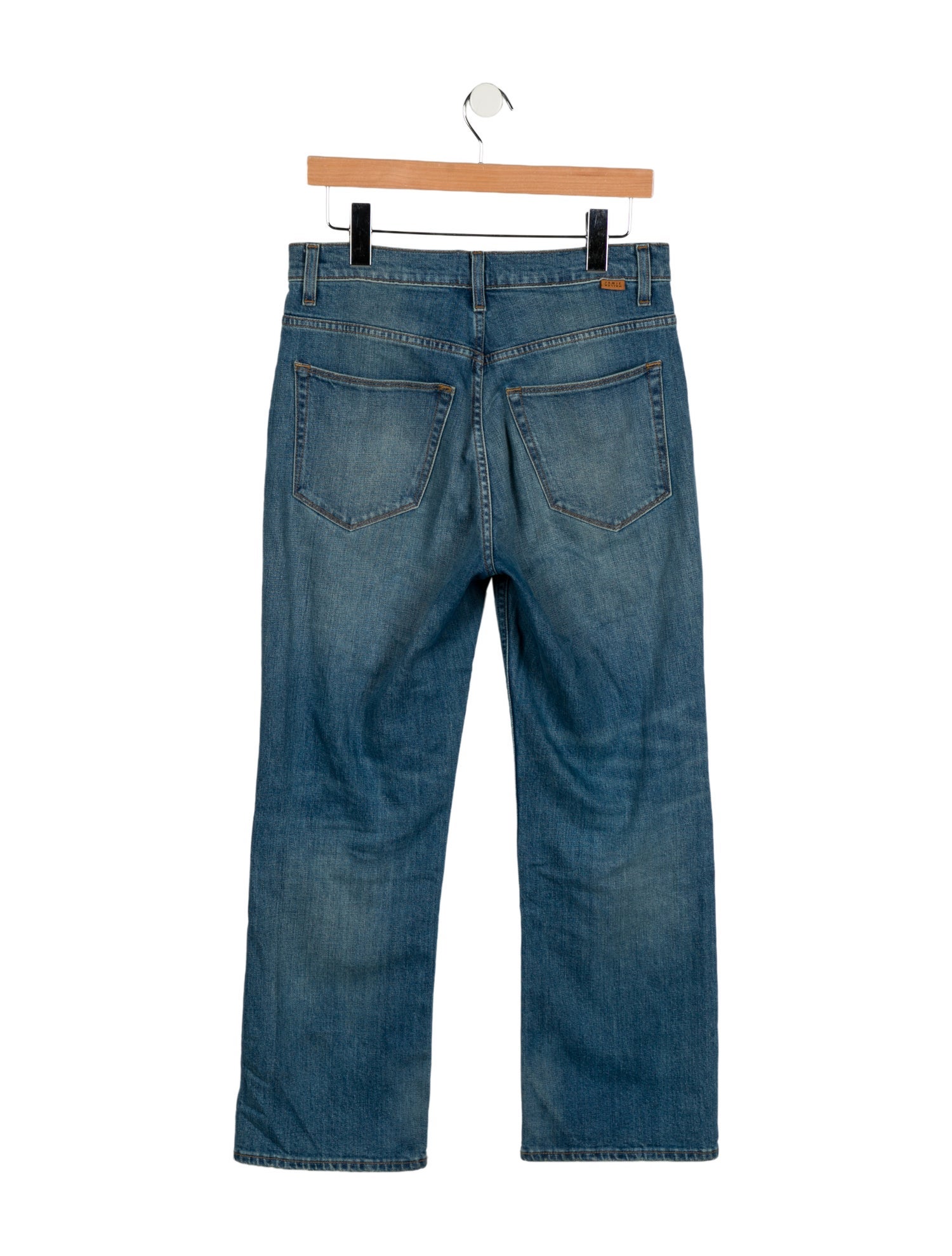 Jamie Haller High-Rise Straight Leg Jeans