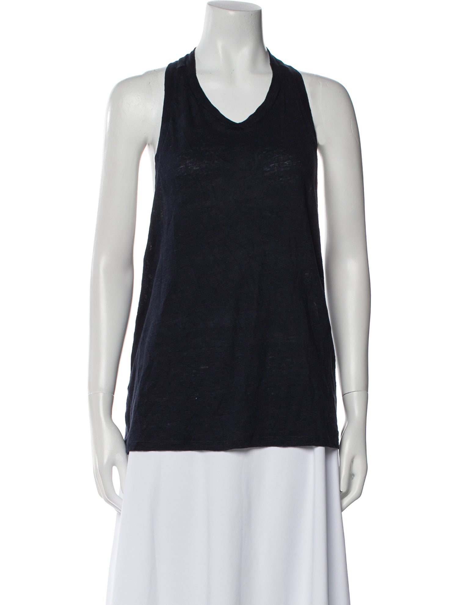 Jamie Haller Linen V-Neck Top