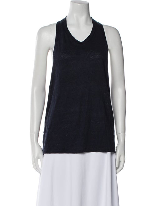 Jamie Haller Linen V-Neck Top
