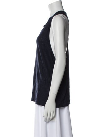 Jamie Haller Linen V-Neck Top