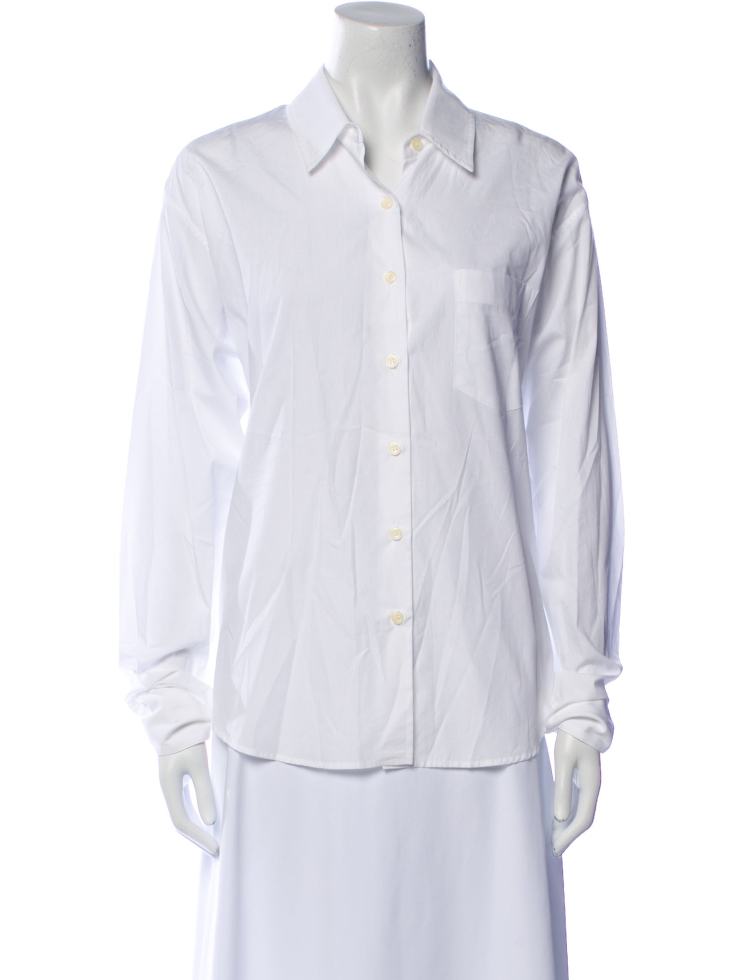 Jamie Haller Long Sleeve Button-Up Top