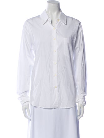 Jamie Haller Long Sleeve Button-Up Top