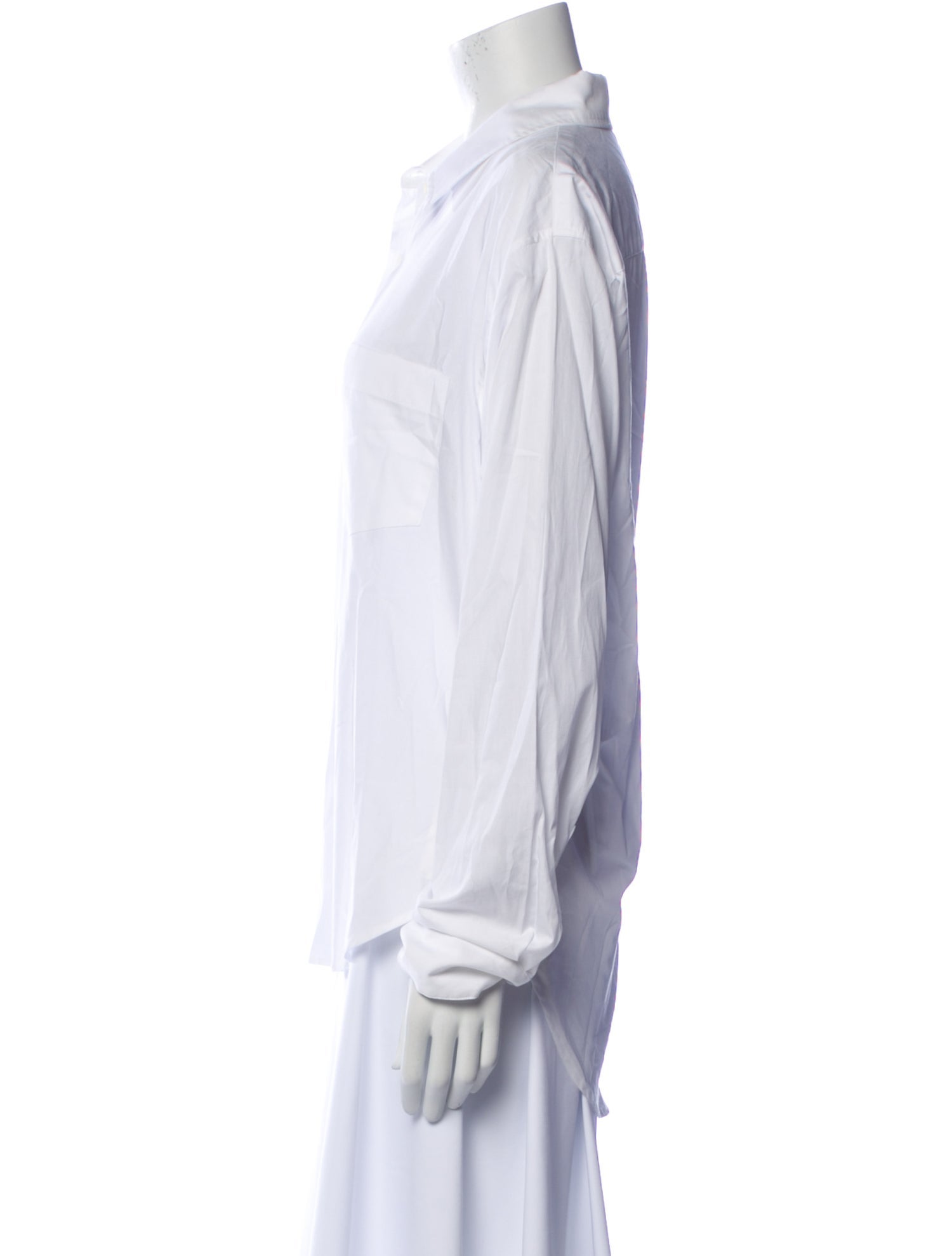 Jamie Haller Long Sleeve Button-Up Top