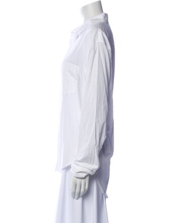 Jamie Haller Long Sleeve Button-Up Top