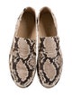 Jamie Haller Leather Animal Print Loafers