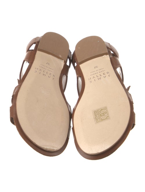 Jamie Haller Leather Gladiator Sandals