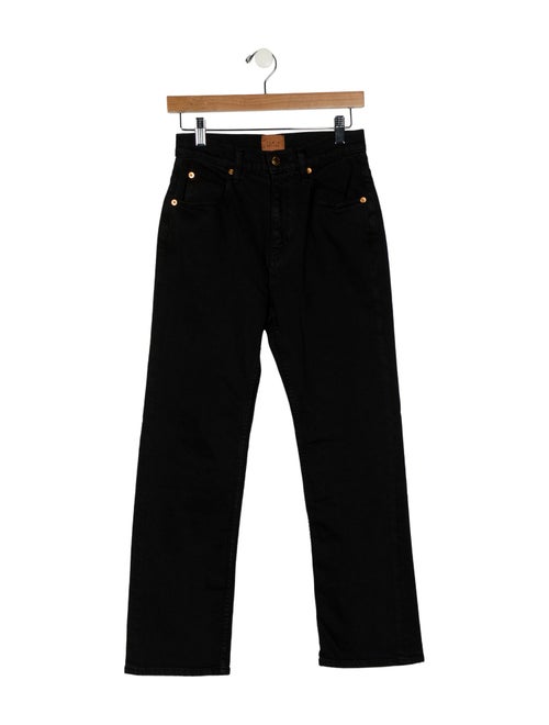 Jamie Haller High-Rise Straight Leg Jeans