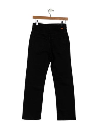 Jamie Haller High-Rise Straight Leg Jeans