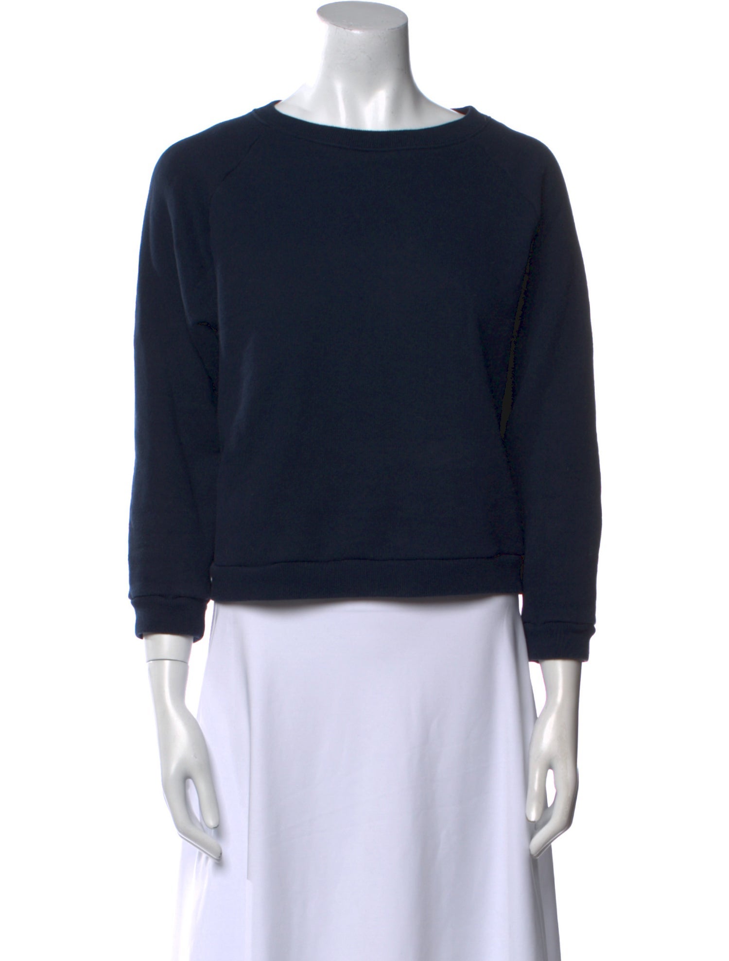 Jamie Haller Scoop Neck Three-Quarter Sleeve Sweatshirt