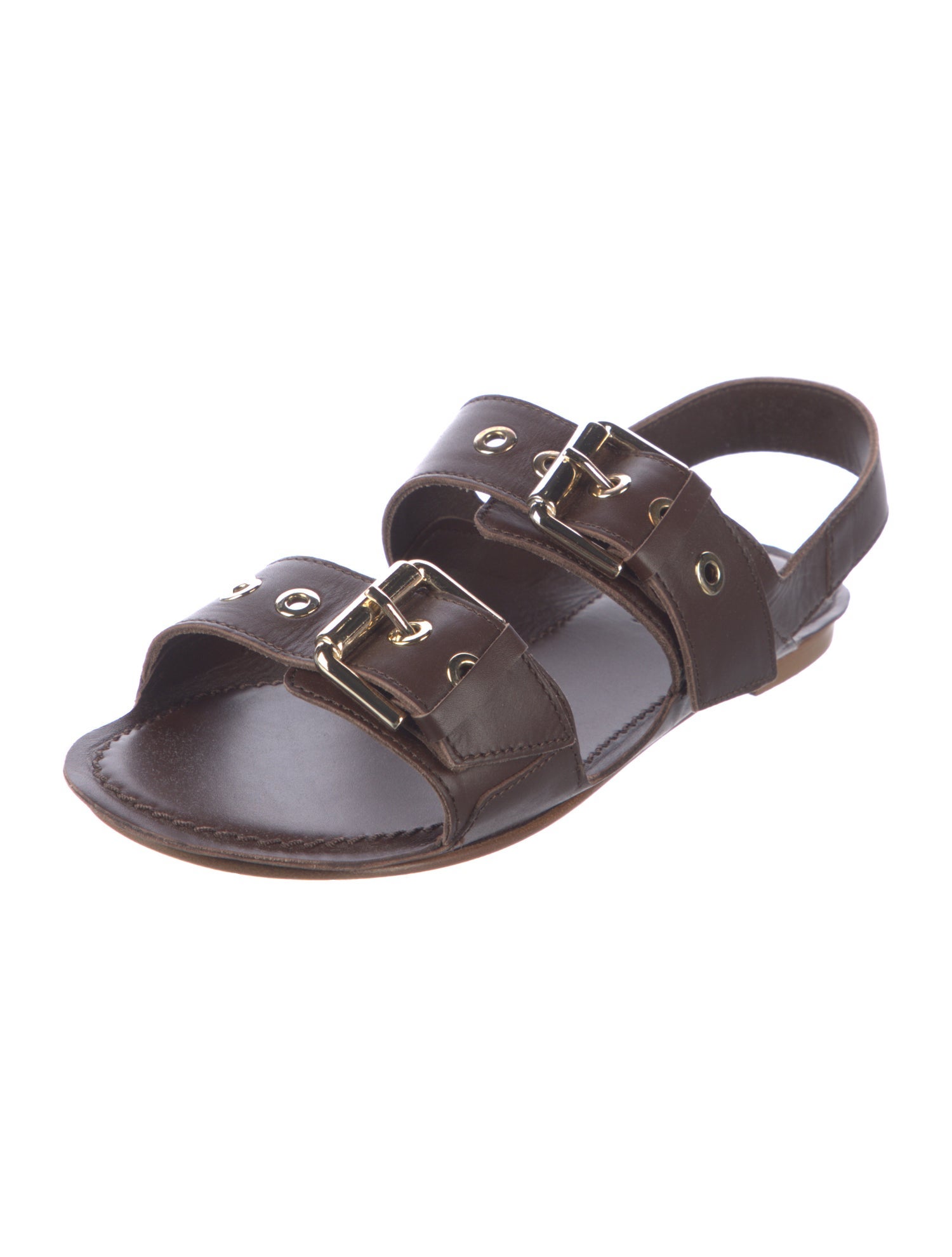 Jamie Haller Leather Slides