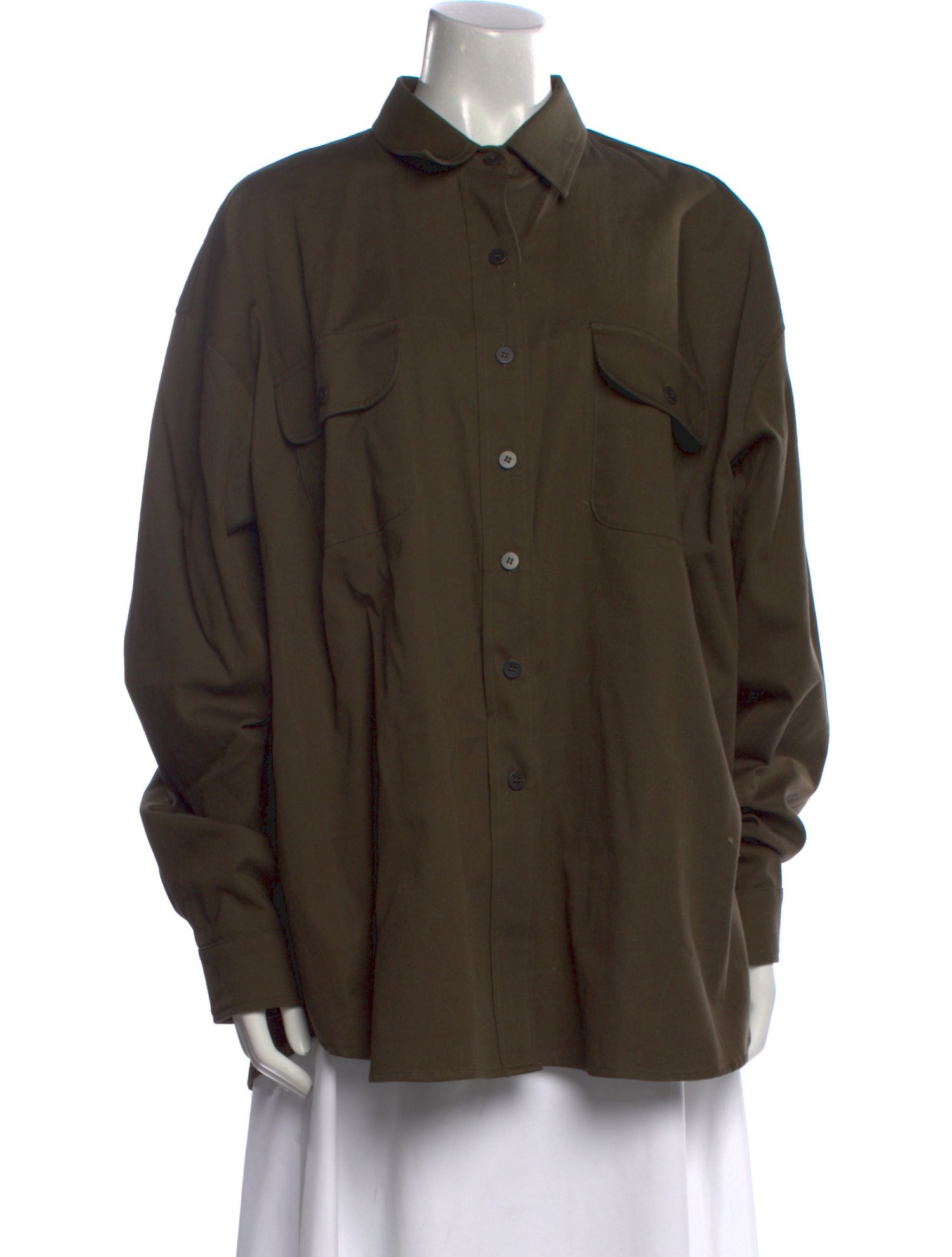 Jamie Haller Long Sleeve Button-Up Top