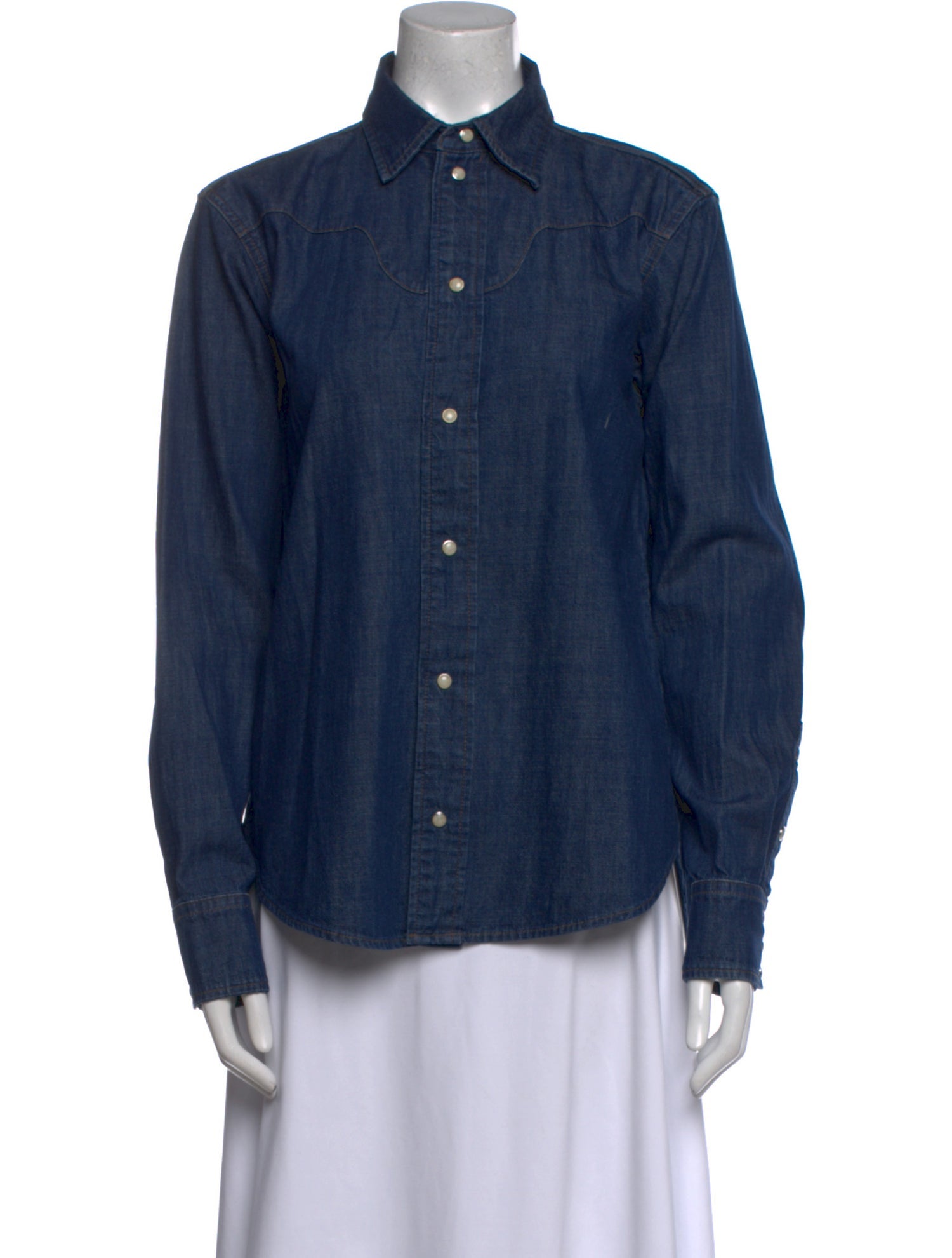 Jamie Haller Long Sleeve Button-Up Top