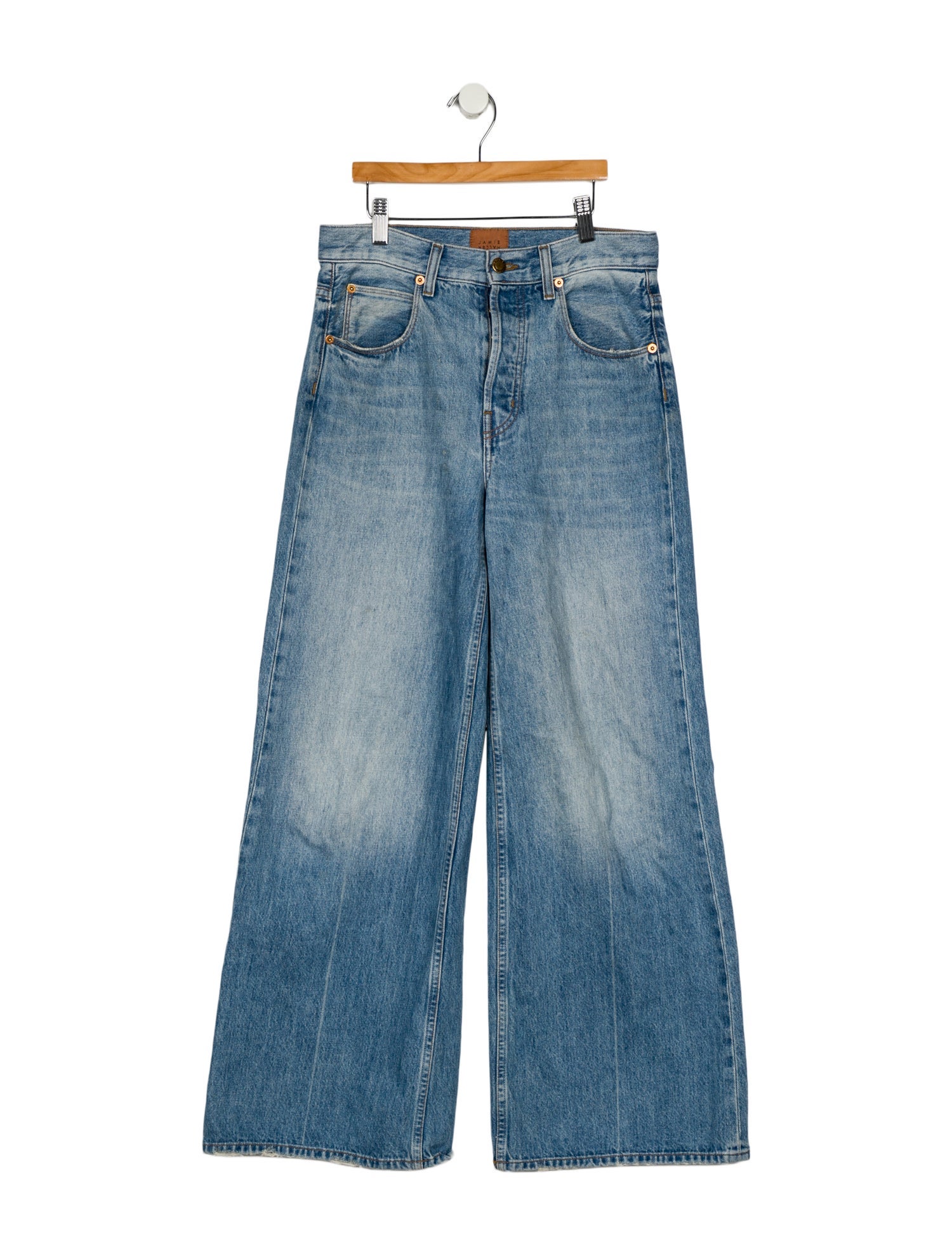 Jamie Haller Mid-Rise Wide Leg Jeans