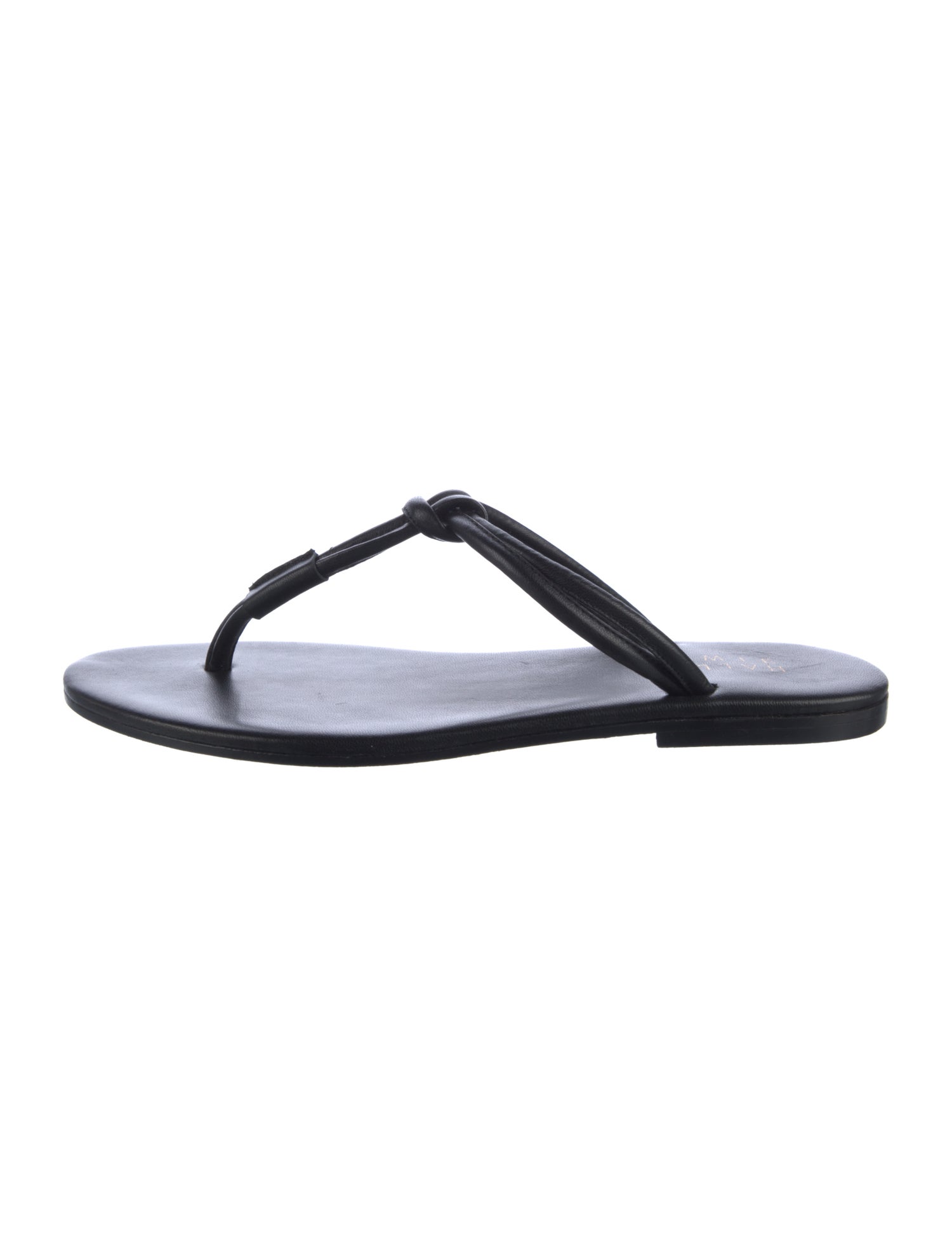 Jamie Haller Leather T-Strap Sandals