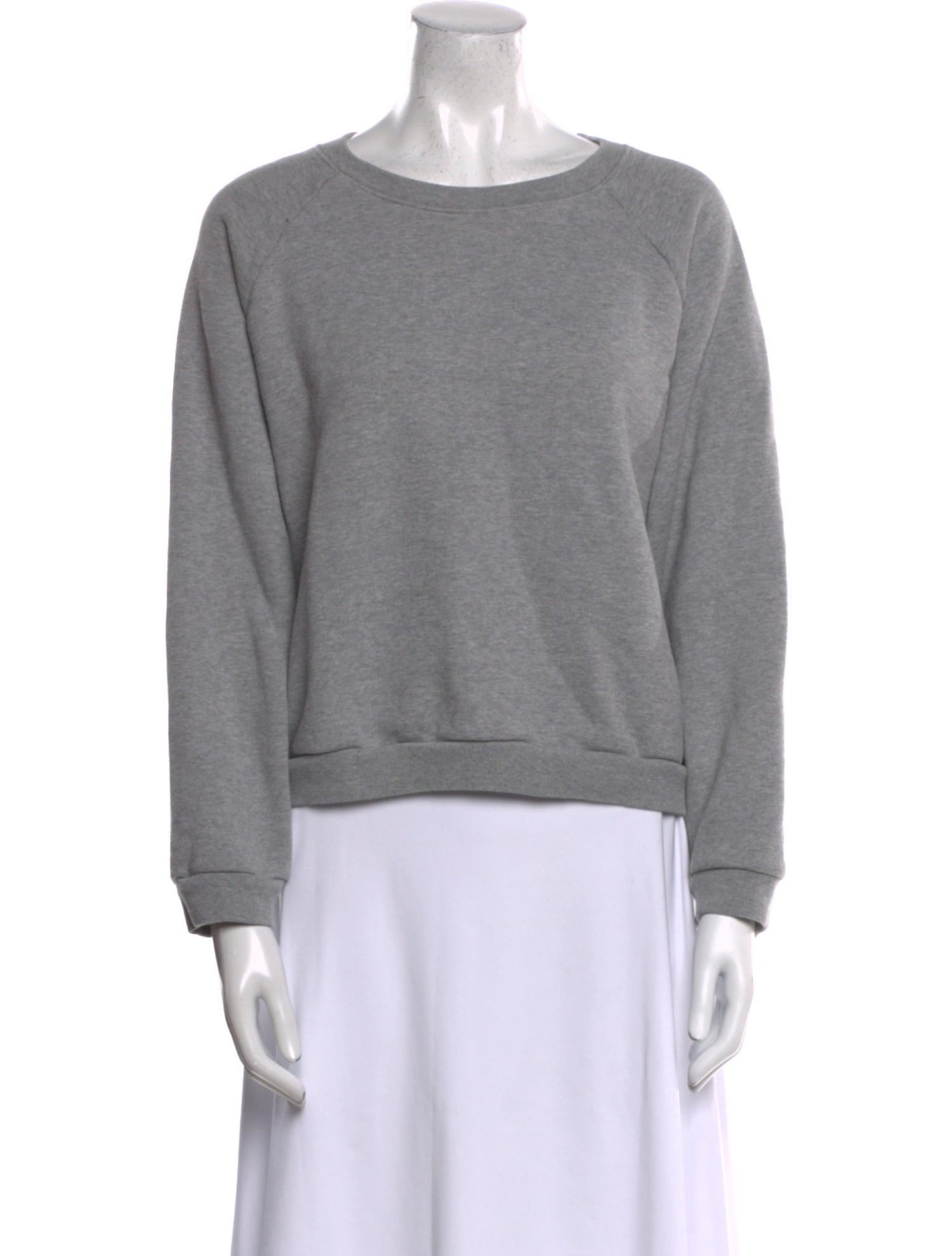 Jamie Haller Bateau Neckline Long Sleeve Sweatshirt