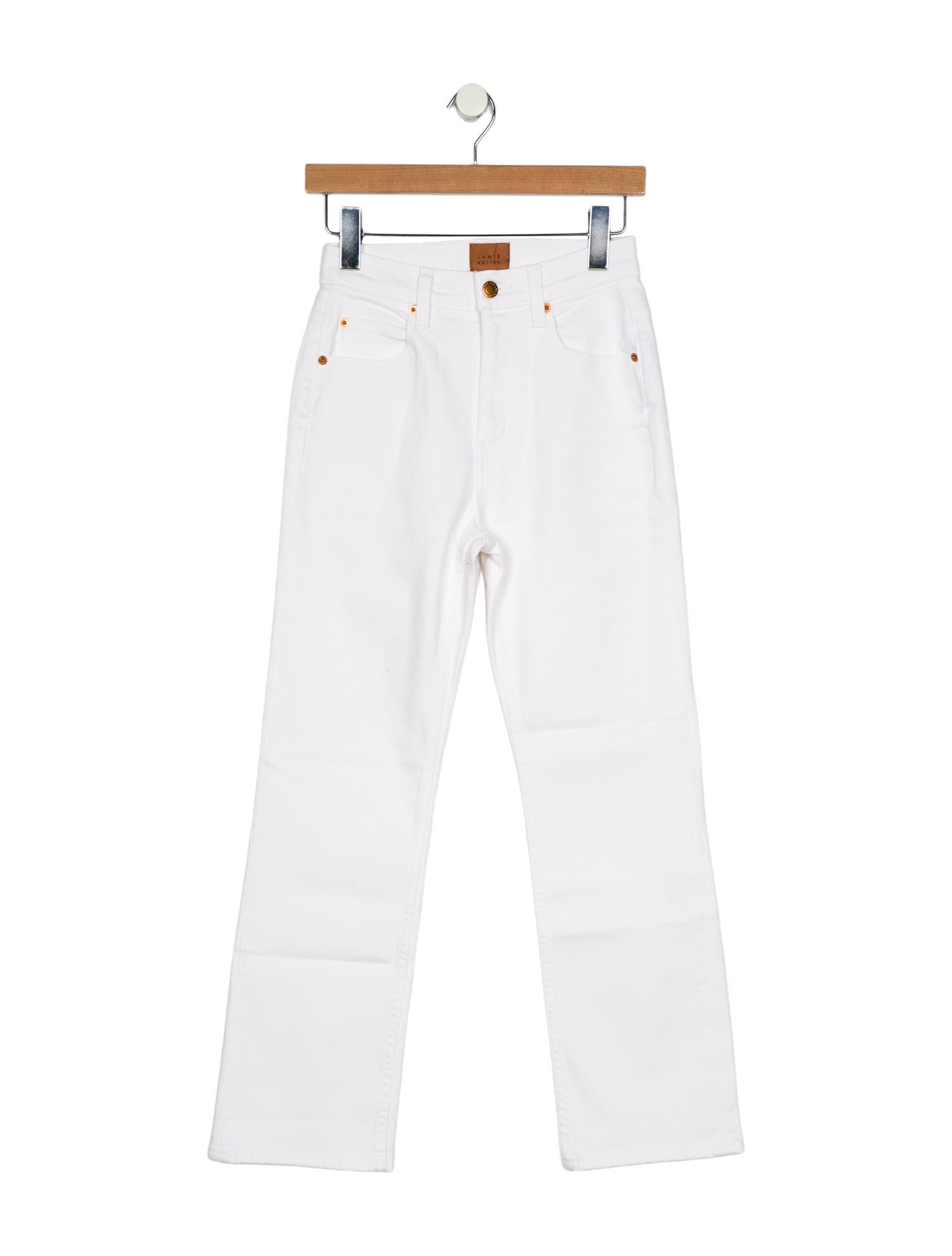 Jamie Haller Mid-Rise Straight Leg Jeans