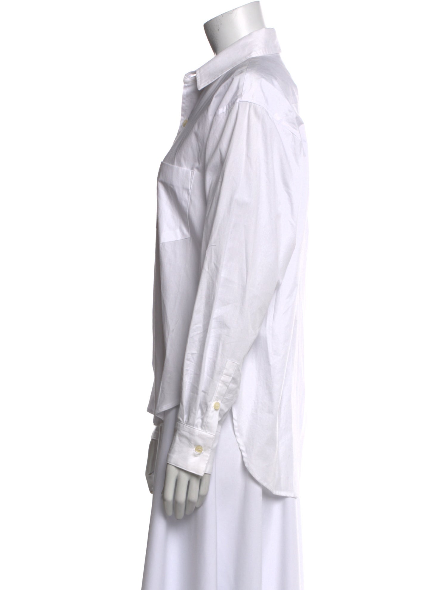 Jamie Haller Long Sleeve Button-Up Top