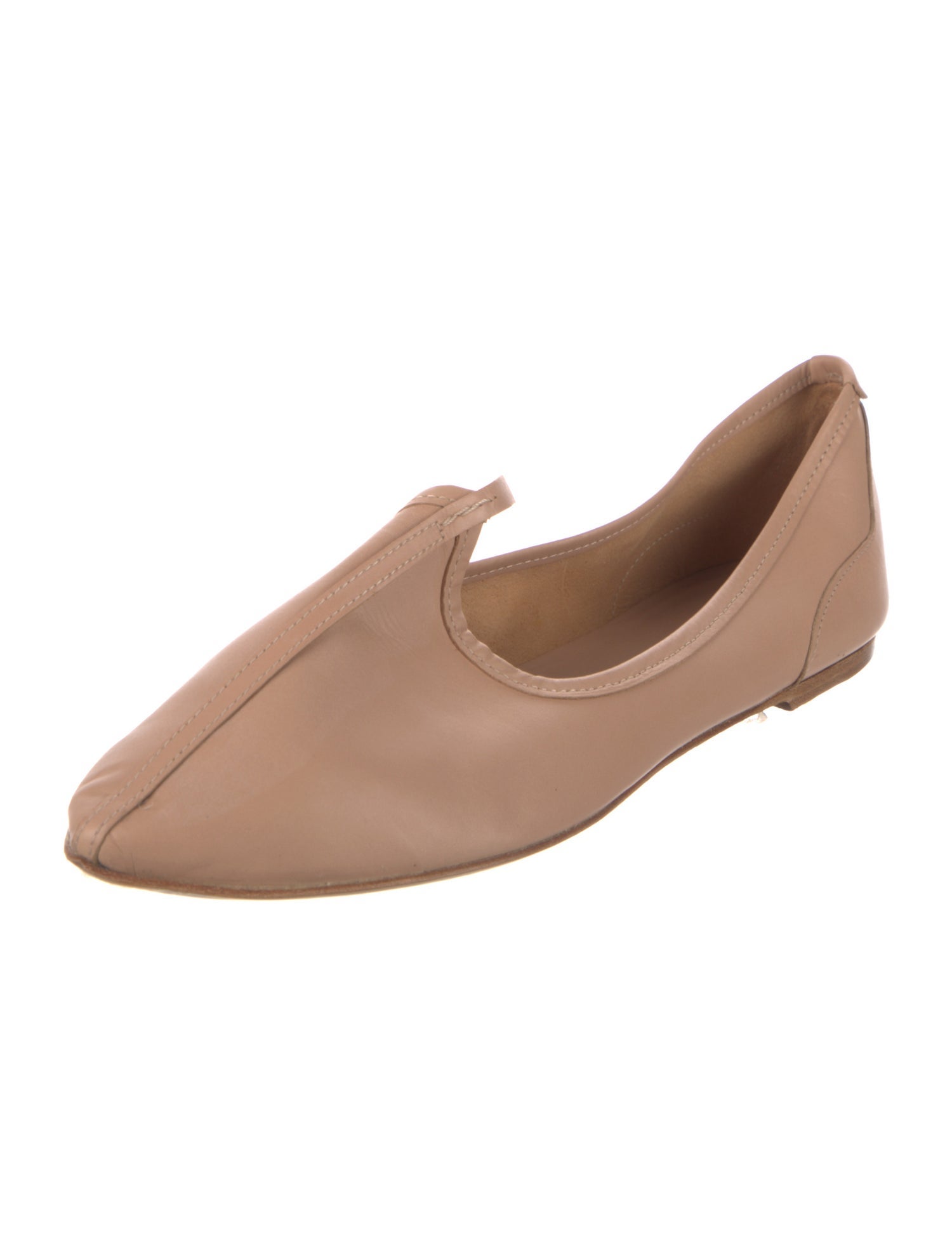 Jamie Haller Leather Ballet Flats