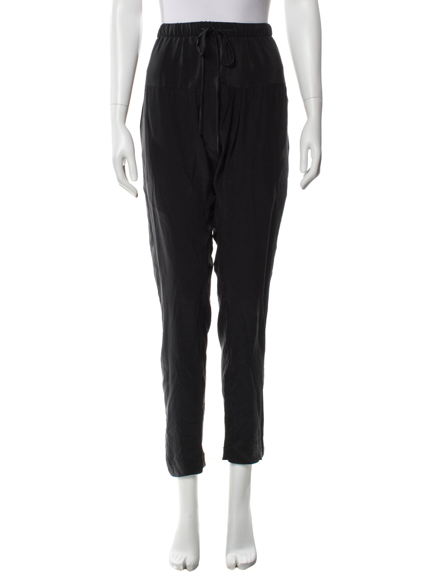 Jamie Haller Silk Straight Leg Pants