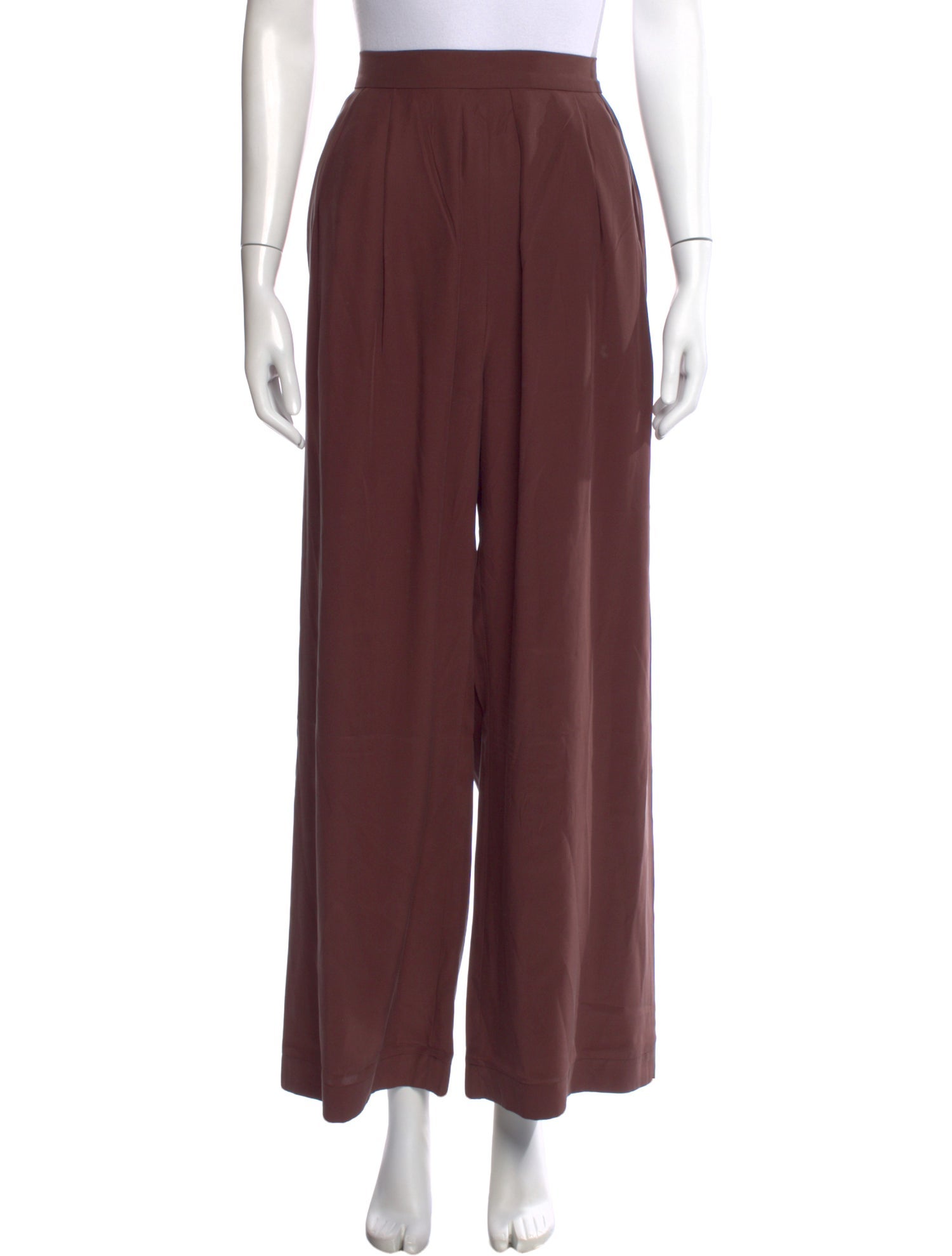 Jamie Haller Silk Wide Leg Pants