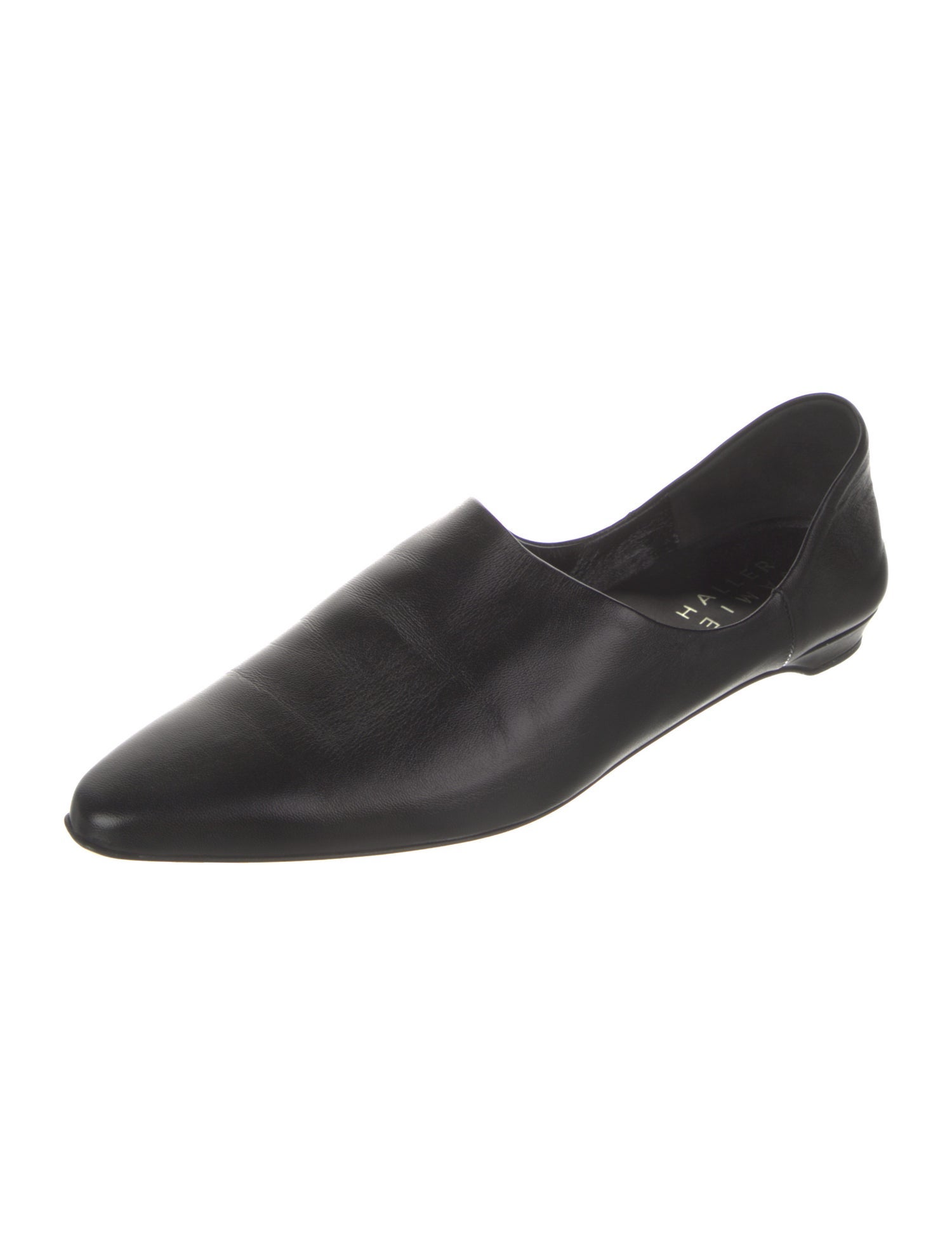 Jamie Haller Leather D'Orsay Flats