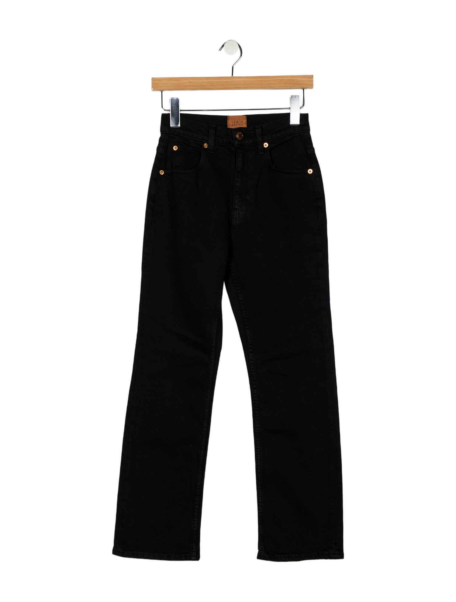 Jamie Haller High-Rise Straight Leg Jeans