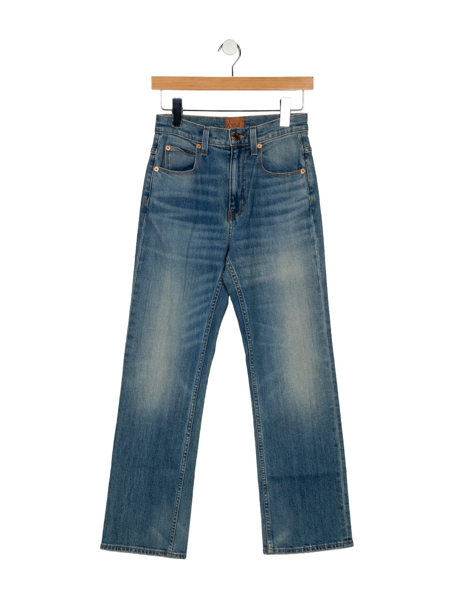 Jamie Haller Mid-Rise Straight Leg Jeans