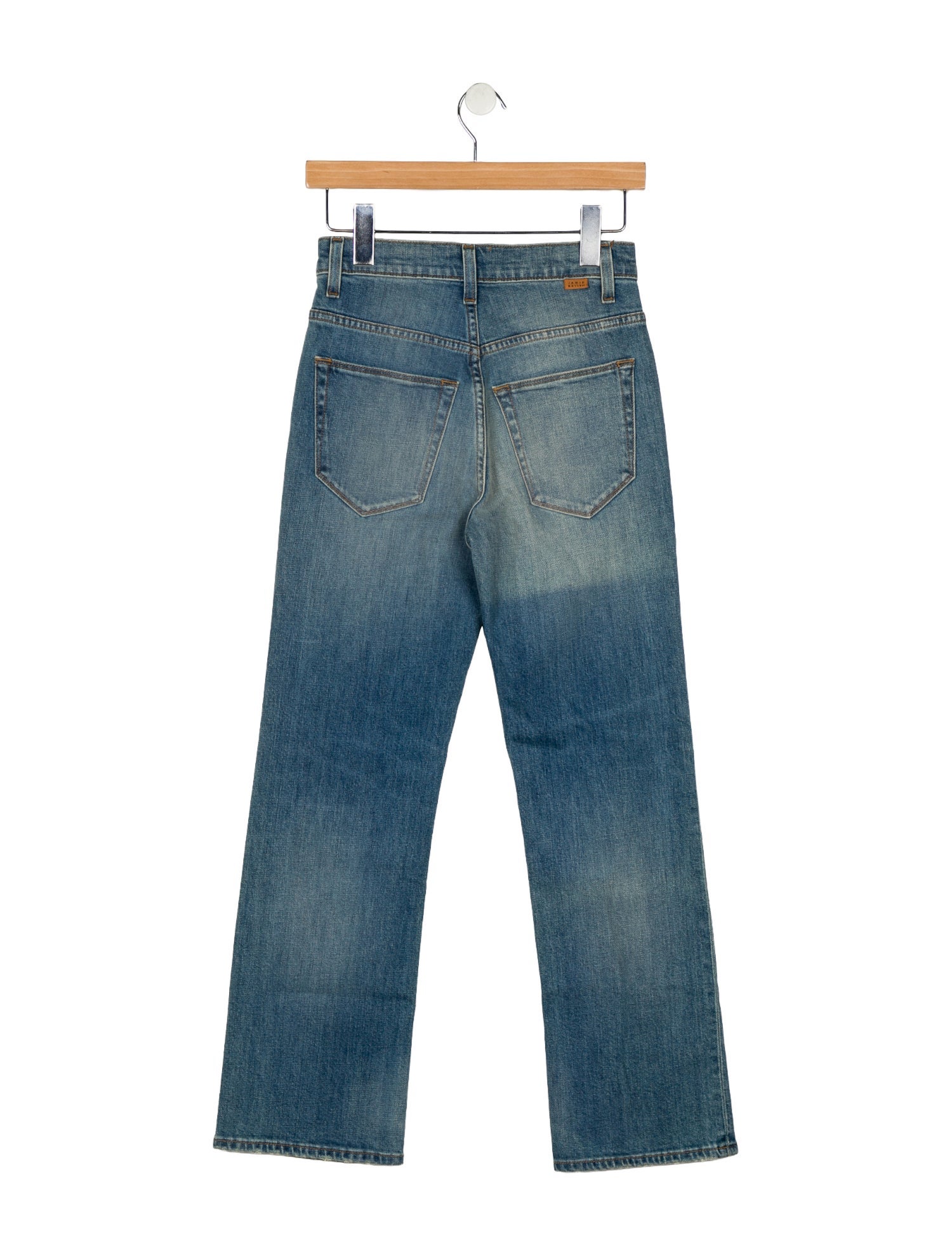 Jamie Haller Mid-Rise Straight Leg Jeans