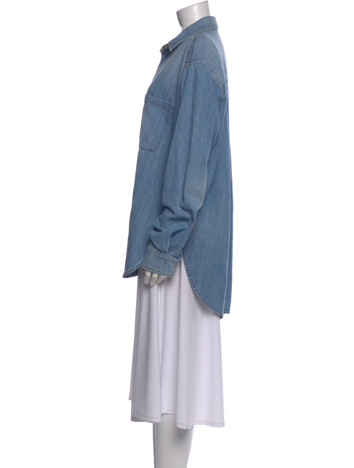 Jamie Haller Long Sleeve Button-Up Top