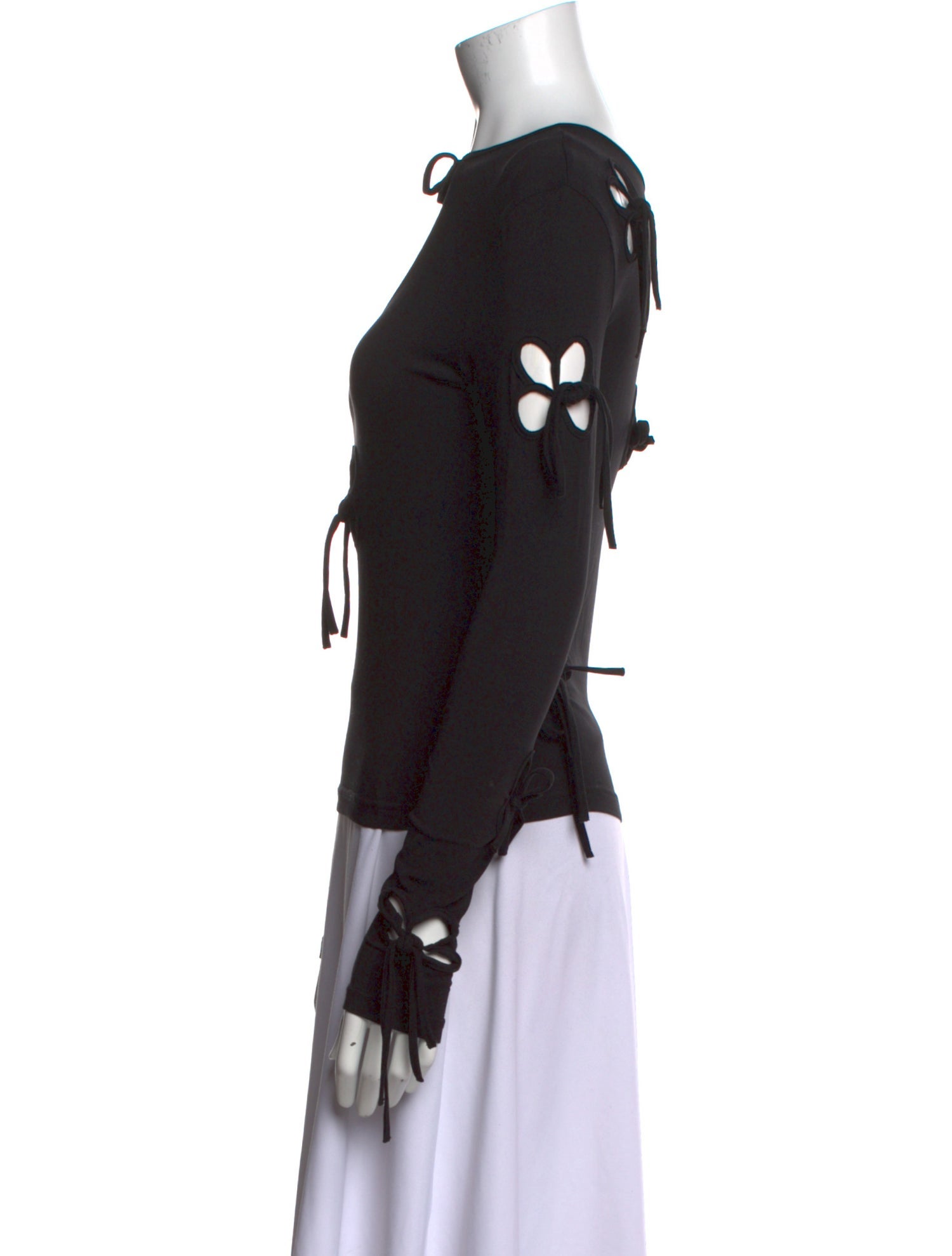 J.Kim Crew Neck Long Sleeve Top