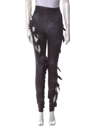 J.Kim Floral Print Skinny Leg Pants