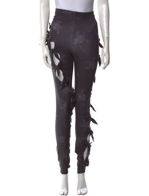 J.Kim Floral Print Skinny Leg Pants