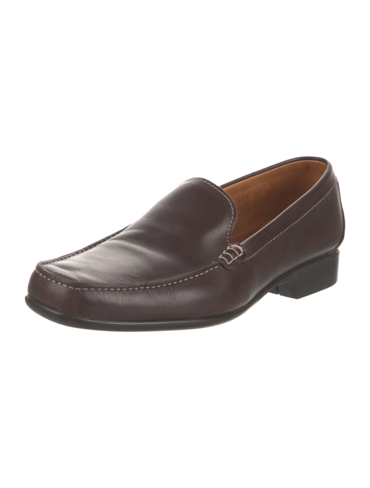 J.M. Weston Leather Loafers