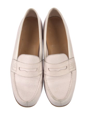 J.M. Weston Suede Loafers