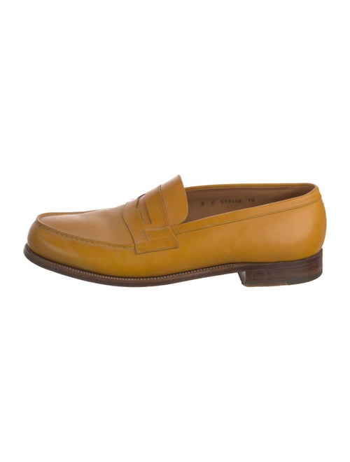 J.M. Weston Leather Loafers